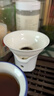 茶漏德化白瓷全瓷過濾網(wǎng)網(wǎng)布細密泡茶漏托底座陶瓷茶濾公道杯一體 紗網(wǎng)過濾網(wǎng)（款式一） 曬單實拍圖