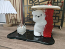 辰魚(yú)MSKA奶油風(fēng)可愛(ài)小熊鑰匙收納入戶(hù)玄關(guān)擺件客廳桌面裝飾品喬遷禮品 【平安喜樂(lè )】小熊收納擺件 曬單實(shí)拍圖