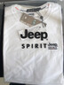 JEEP吉普短袖t恤男2026新款寬松夏季棉質(zhì)圓領(lǐng)休閑刺繡半袖t桖上衣男裝 白色 M/170建議120-135體重 曬單實(shí)拍圖