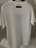 VETEMENTS25新款重磅榻榻米繡花純棉100%t短袖t恤男女士高檔輕奢 65352005 乳白 S 曬單實(shí)拍圖
