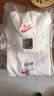 耐克（NIKE）官方CLUB軟頂運(yùn)動帽純棉休閑時(shí)尚滑扣舒適HV4420 100白/淺深紅 M/L 曬單實(shí)拍圖