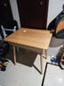 原始原素實(shí)木書(shū)桌電腦桌學(xué)習桌兒童書(shū)桌簡(jiǎn)約小桌子小戶(hù)型實(shí)木電腦桌A5163 0.8米單書(shū)桌-800*550*780mm 橡木-原木色 曬單實(shí)拍圖