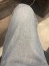 JEANSWEST LIFE真維斯牛仔褲男冬季加絨加厚男士直筒褲潮男簡(jiǎn)約挺括顯高休閑長(cháng)褲 曬單實(shí)拍圖
