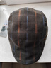 啄木鳥(niǎo)帽子男士夏季棉遮陽(yáng)鴨舌帽新款中老年人爸爸休閑透氣防曬貝雷帽 咖啡色 均碼56-59cm 曬單實(shí)拍圖