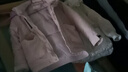 艾珠兒（Aizhuer）工裝派克羽絨棉服女冬季新款大毛領(lǐng)連帽加厚設計感棉衣棉襖外套 雪泥粉 S （建議80-105斤） 曬單實(shí)拍圖