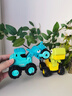 浮造兒童慣性恐龍玩具車寶寶1一3歲按壓式回力小汽車6個月嬰兒2男女孩 壓路車+挖掘車+土車+打鉆車 曬單實拍圖