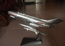 軍旅情 殲5殲6戰(zhàn)斗機模型J5米格21合金J6飛機殲擊機戰(zhàn)機軍模擺件收藏 1：48殲5 曬單實拍圖