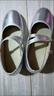 潮思匯舞蹈鞋女真皮軟底銀色軟皮廣場(chǎng)舞鞋成人帶跟交誼舞演出女士跳舞鞋 銀色后跟3.5公分 (購買(mǎi)多) 33 曬單實(shí)拍圖