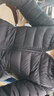 坦博爾輕薄羽絨服女短款連帽百搭休閑秋冬女士外套 黑色 M(165) 曬單實(shí)拍圖