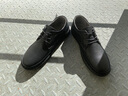 Jeep吉普男鞋秋冬休閑皮鞋男新品軟底真牛皮英倫商務(wù)正裝鞋潮流休閑鞋 黑色【標準皮鞋碼】 38 曬單實(shí)拍圖
