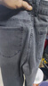 吉普（JEEP）美國正品高端帥氣牛仔褲夏季男士寬松彈力修身直筒商務(wù)休閑長褲子 黑色 薄款 【官方正品】 31 【適合130斤左右】 曬單實(shí)拍圖