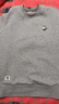 哈吉斯（HAZZYS）男裝PHIZ系列圓領(lǐng)衛(wèi)衣ABTZE0CAI18 灰色GE L（175/96A48） 曬單實(shí)拍圖