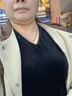 皮爾卡丹感金絲絨打底衫t恤女外穿2023秋冬新款蕾絲拼接網(wǎng)紗上衣 黑色-常規(guī)款 2XL (120-130斤) 曬單實(shí)拍圖