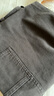 ABERCROMBIE & FITCH男裝24春秋美式復古baggy風(fēng)做舊潮流印花直筒休閑褲KI130-3066 黑色水洗 32 /30 (175/82A) 曬單實(shí)拍圖