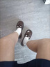 百麗弋沅【京澤高?！吭瓌?chuàng  )厚底小方頭jk制服鞋高跟學(xué)院風(fēng)兔耳朵小皮鞋 棕色 37 曬單實(shí)拍圖