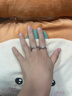 Grace Girl鉑金情侶對戒白金莫桑鉆對戒結(jié)求婚生日實用走心禮物送女友老婆 鉑金一克拉莫桑鉆摯愛對戒 曬單實拍圖