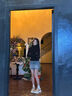 NINE WEST/玖熙2025春夏新款學(xué)院運(yùn)動(dòng)德訓(xùn)女厚底增高百搭軟底軟皮休閑鞋女 杏色 35 曬單實(shí)拍圖