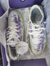 卡爾美（KELME）足球鞋男大師2.0TF碎釘防滑緩震專業(yè)比賽人草訓(xùn)練球鞋 白紫 40  曬單實(shí)拍圖