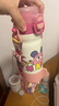 babycare四合一兒童保溫杯嬰兒寶寶水杯吸管杯幼兒園水壺兒童水杯 550ml-萊莎粉 【含背帶】 曬單實(shí)拍圖