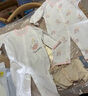 翹腳鴨（Tiptoe Duck）嬰兒衣服新生兒夏季薄款連體衣寶寶內(nèi)衣貼身睡衣 熊博士2件 59cm 曬單實拍圖