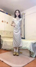 貞喜氣法式氣質(zhì)連衣裙夏天女2025年新款高級感立體花朵包臀收腰長裙 可拆卸花朵波點連衣裙 M 建議45/55KG 曬單實拍圖