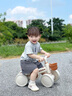 貝趣兒童平衡車(chē)1-3歲寶寶滑行車(chē)四輪防側翻滑步車(chē)嬰兒玩具幼兒扭扭車(chē) 咖 【燈光音樂(lè )+車(chē)筐+靜音緩震輪】 一歲周歲禮物溜溜車(chē)兒童車(chē) 曬單實(shí)拍圖