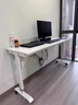 漢唐雙盛書(shū)桌床邊電腦桌雙人簡(jiǎn)易學(xué)習桌靠墻移動(dòng)升降工作臺床頭懶人跨床桌 基礎款[加厚板材] 240*40*68cm[現貨速發(fā)] 曬單實(shí)拍圖