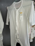babylove嬰兒連體衣夏款新生兒衣服系帶和尚服純棉寶寶哈衣爬服空調(diào)服夏裝 曬單實拍圖