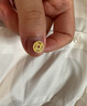 中銀鑫行黃金吊墜足金999五帝幣手鏈轉(zhuǎn)運(yùn)珠金錢(qián)幣DIY編繩手串手繩 順治通寶（克重多退少補(bǔ)） 約0.5g 曬單實(shí)拍圖