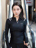 TOSWIMTOSWIM泳衣女分體短袖游泳衣防曬遮肚顯瘦溫泉海邊度假?zèng)_浪服泳裝 原海極光【送價(jià)值139浴巾一條】 L 曬單實(shí)拍圖