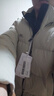 HLA海瀾之家羽絨服男極光鵝絨加厚輯行外套男HWRAJ4Y104A 卡其A5 XL 推薦151~164斤 充絨175g 曬單實拍圖