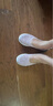 斯凱奇（Skechers）七夕禮物單鞋女鞋夏季透氣一腳蹬平底淺口輕便休閑鞋工作鞋100686 曬單實(shí)拍圖
