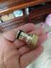 印顏臺盆水龍頭轉接頭洗衣機進(jìn)水管萬(wàn)能接口對接器快速卡扣式接水神器 臺盆接內絲22外絲24mm 曬單實(shí)拍圖