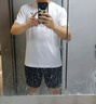 威克多（VICTOR）勝利羽毛球服短袖T-39005A白色 透氣款 XL  曬單實(shí)拍圖