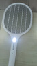 志高（CHIGO）電蚊拍驅(qū)蚊滅蚊神器電蠅拍充電式LED夜光燈拍兩用防蚊高壓蒼蠅拍 曬單實拍圖