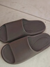 京悠雨日式無(wú)印2025新款男士夏室內家居浴室洗澡防滑靜音不臭情侶涼拖鞋 灰褐 35-36 36-37【建議腳穿】 曬單實(shí)拍圖