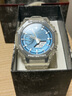 卡西歐（CASIO）男表gshock2100農家八角橡樹(shù)運動(dòng)明星同款情侶表送男友七夕禮物 GA-2100BM-7A2透明款藍白 曬單實(shí)拍圖