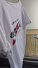 勤思路圓領(lǐng)t恤定制短袖印logo工作服夏季純棉文化衫來(lái)圖訂做衣服diy班服 優(yōu)質(zhì)速干-白色 L 曬單實(shí)拍圖