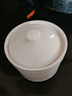 颯望德國(guó)陶瓷燉盅食品級(jí)家用燉燕窩雞蛋羹帶蓋隔水一人煲湯燉湯 雙耳燉盅【360ml】 曬單實(shí)拍圖