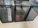 奧克斯（AUX）茶水消毒柜商用家用立式大容量餐廳餐飲酒店飯店餐具茶杯消毒碗柜多功能茶水配餐商用消毒柜 114cm無(wú)抽觸控款三門臭氧+紫外線 曬單實(shí)拍圖