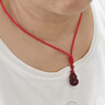 慈靈閣葫蘆吊墜 紅瑪瑙福祿葫蘆項墜男女款飾品 紅瑪瑙葫蘆吊墜 曬單實(shí)拍圖
