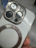 弘卓適用蘋果15promax手機(jī)殼iphone15promax保護(hù)套電鍍無邊框磁吸防摔散熱鏡頭全包超薄女男款 鈦銀色 曬單實(shí)拍圖