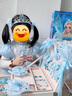 迪士尼（Disney）女童發(fā)飾禮盒艾愛(ài)莎公主玩具女孩生日禮物串珠發(fā)夾10歲兒童首飾盒 【旗艦版】藍色冰雪公主發(fā)飾禮盒 曬單實(shí)拍圖