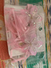 2個(gè)裝兒童古風(fēng)流蘇頭飾女孩超仙飄帶發(fā)卡漢服女童發(fā)夾中國(guó)風(fēng)對(duì)夾 水晶花朵流蘇【粉一對(duì)】 曬單實(shí)拍圖