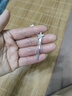 妙奕嘉銀色耳環(huán)女2流蘇耳飾小眾設(shè)計(jì)感耳墜女生生日七夕情人節(jié)禮物高級 五角星流蘇耳釘 一對 曬單實(shí)拍圖