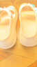 卡駱馳crocs經(jīng)典泡芙?jīng)鲂孢m耐磨坡跟泡芙鞋戶(hù)外拖鞋|207670 石英粉-6UR(含智必星) 37 (230mm) 38 曬單實(shí)拍圖