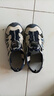 暇步士（Hush Puppies）童鞋夏季兒童涼鞋男童涼鞋運動涼鞋休閑涼鞋女童涼鞋透氣跑步?jīng)鲂?HP5706018藍色款 32 曬單實拍圖