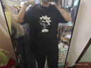 漫曦宛羅小黑T恤無限同款cos純棉短袖戰(zhàn)記電影周邊男女動漫應(yīng)援上衣服夏 頭像黑色 S 曬單實拍圖