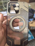 索力擎無(wú)邊框360磁吸支架適用iphone16pro手機殼新款旋轉支架蘋(píng)果16promax保護套高端條紋15pro小眾硬殼 無(wú)邊框【玫瑰金】旋轉支架 iPhone 16 曬單實(shí)拍圖