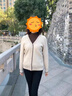 恰凡（QIAFAN）媽媽秋冬裝半高領(lǐng)打底衫減齡毛衣中老年女裝洋氣針織加絨加厚上衣 AxChnl 米駝 3XL （建議145-160斤） 曬單實(shí)拍圖